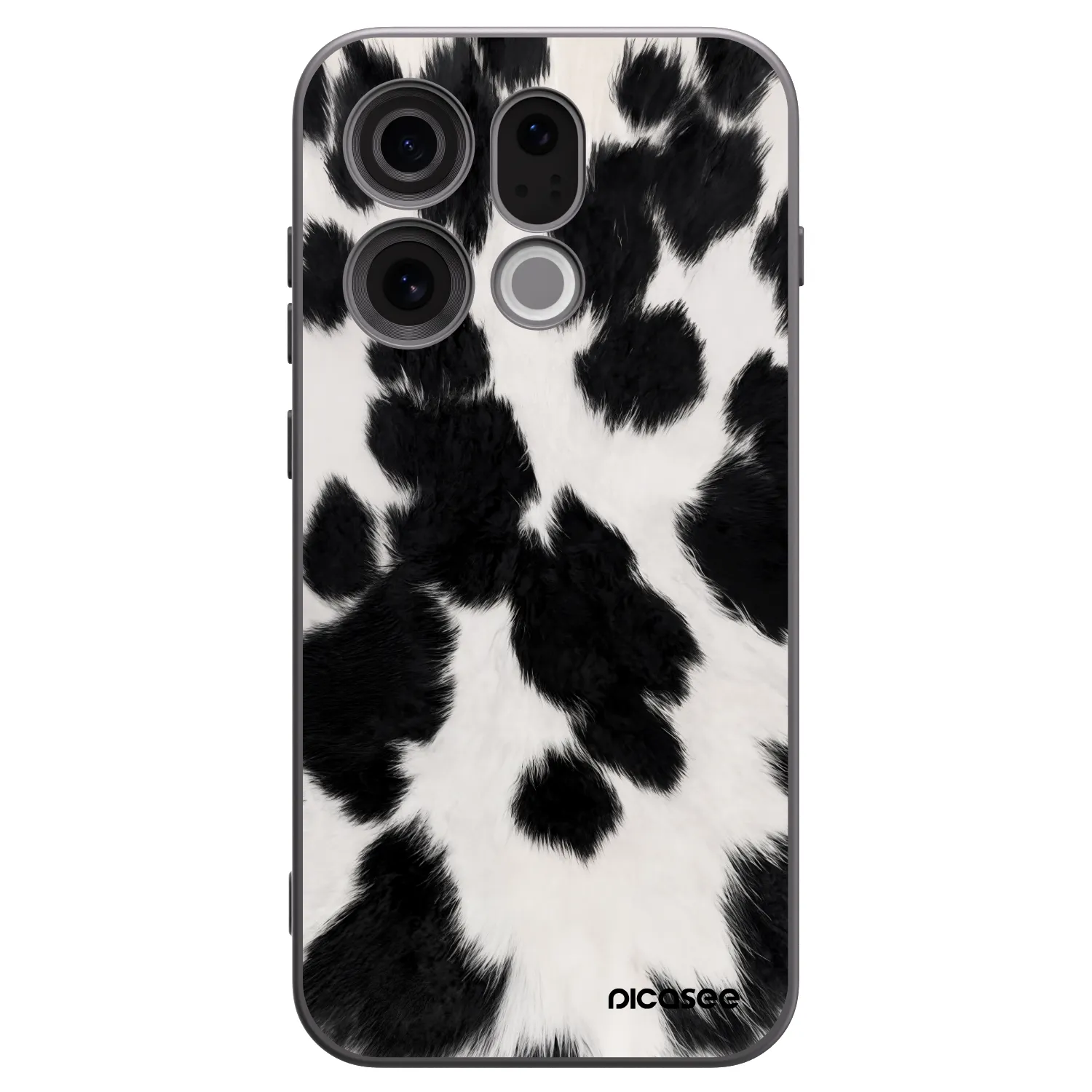 Picasee fekete szilikon tok az alábbi mobiltelefonokra OPPO Find X9 - Black Moo