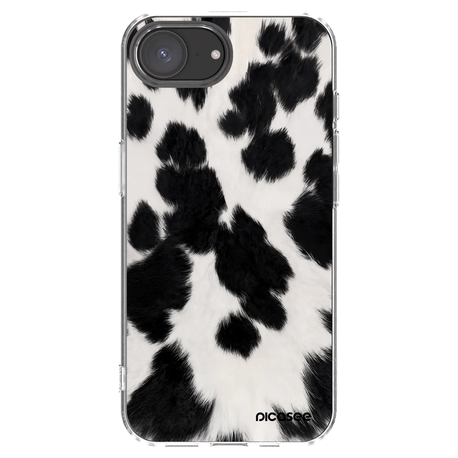 Picasee átlátszó szilikon tok az alábbi mobiltelefonokra Apple iPhone 17e - Black Moo