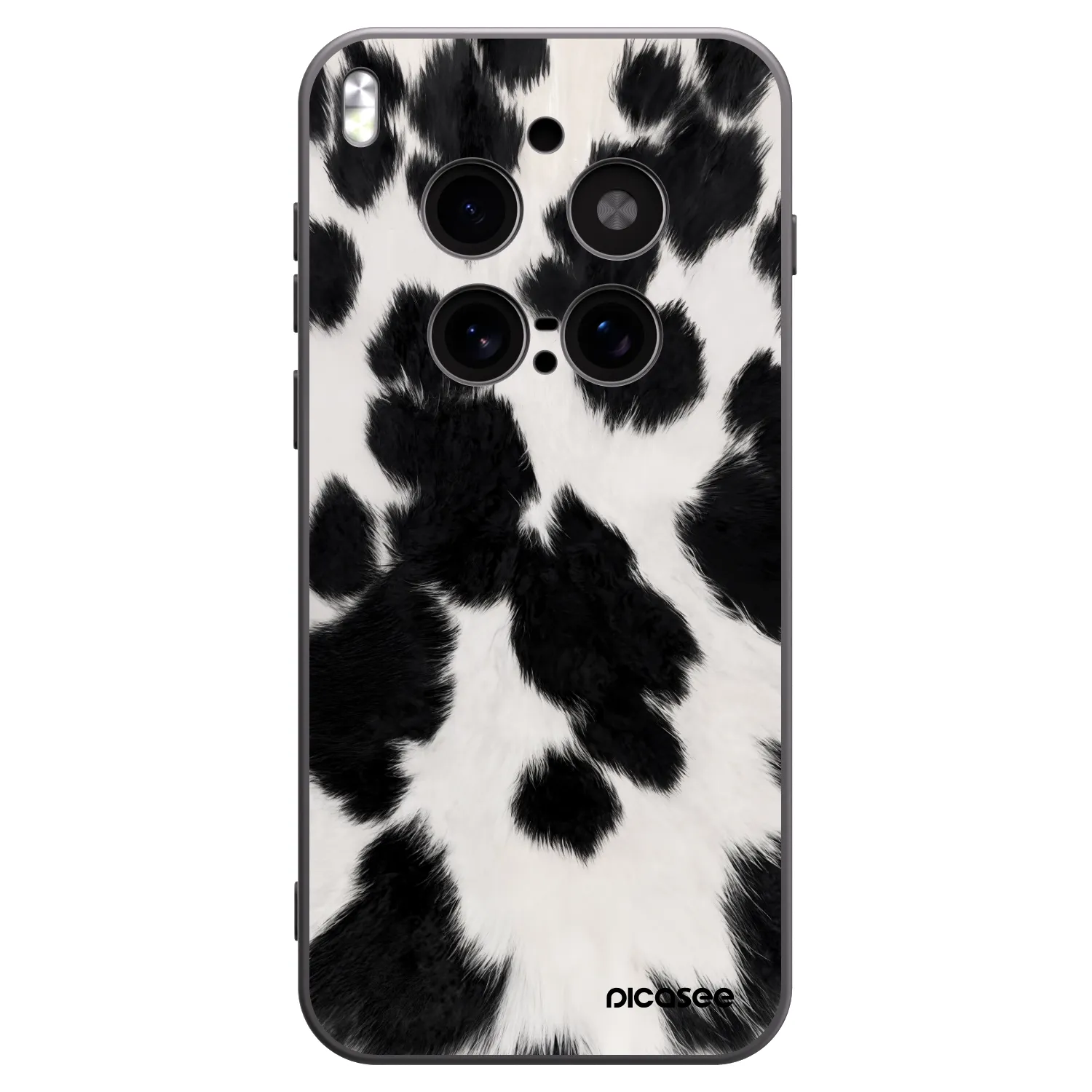 Picasee fekete szilikon tok az alábbi mobiltelefonokra Vivo X300 Pro - Black Moo