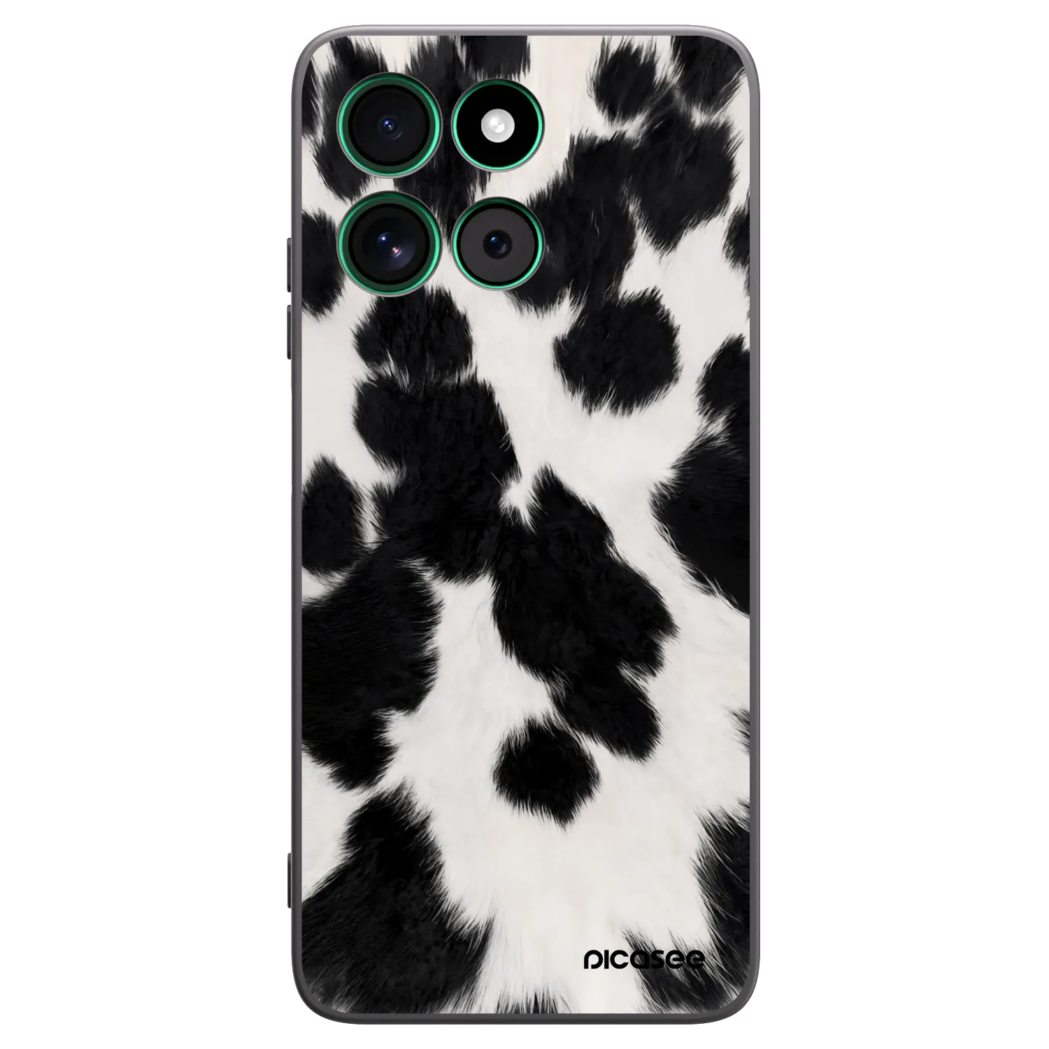 Picasee fekete szilikon tok az alábbi mobiltelefonokra Motorola Moto G57 Power - Black Moo