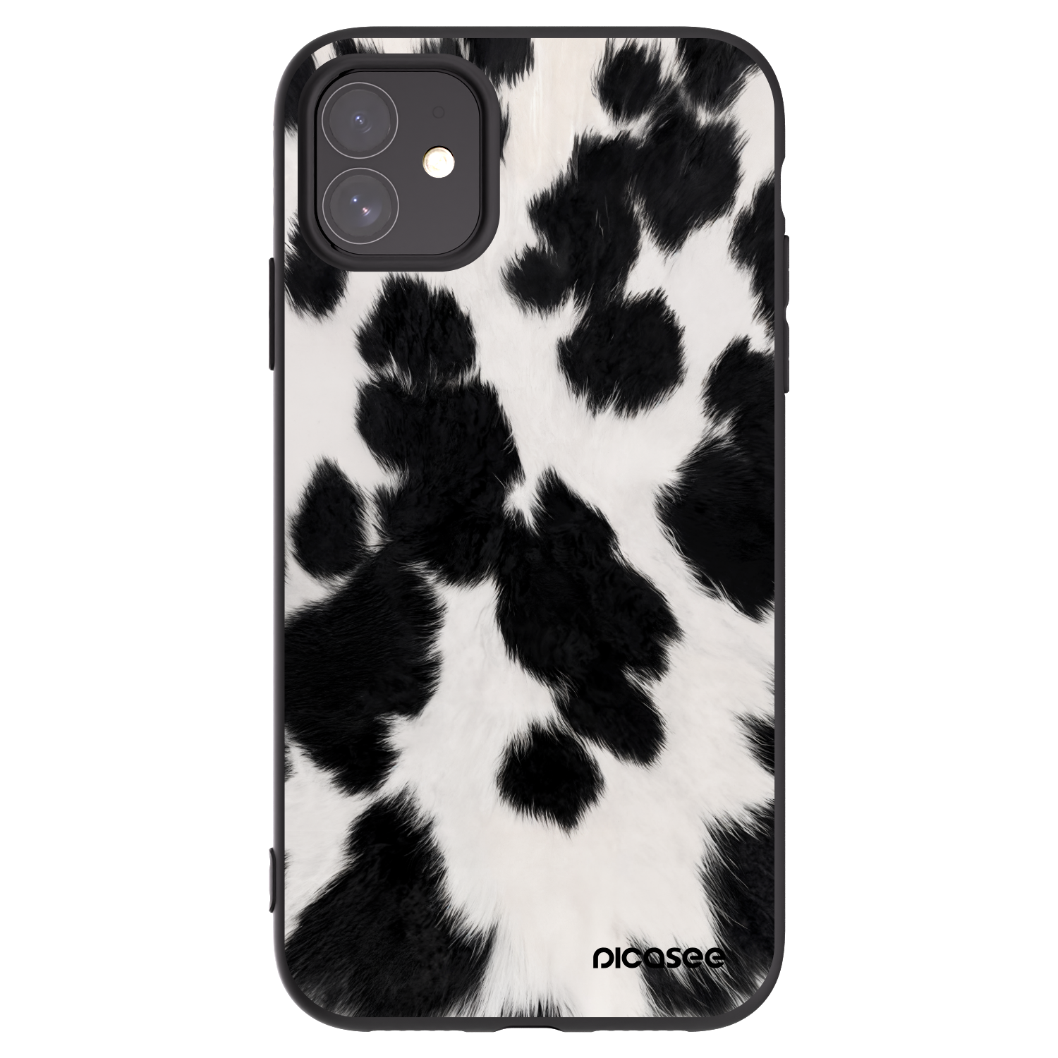 Picasee fekete szilikon tok az alábbi mobiltelefonokra Apple iPhone 11 - Black Moo