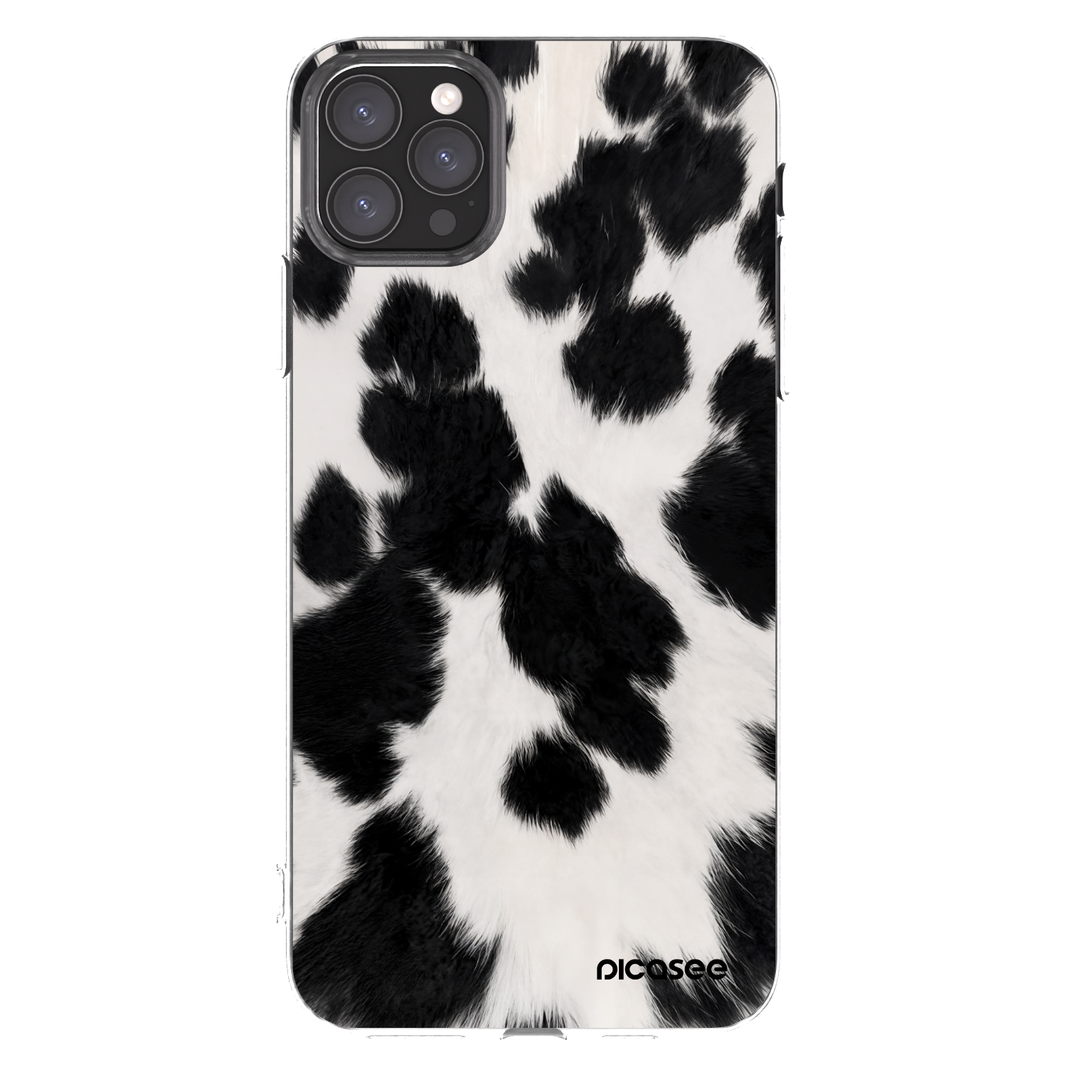 Picasee átlátszó szilikon tok az alábbi mobiltelefonokra Apple iPhone 11 Pro Max - Black Moo