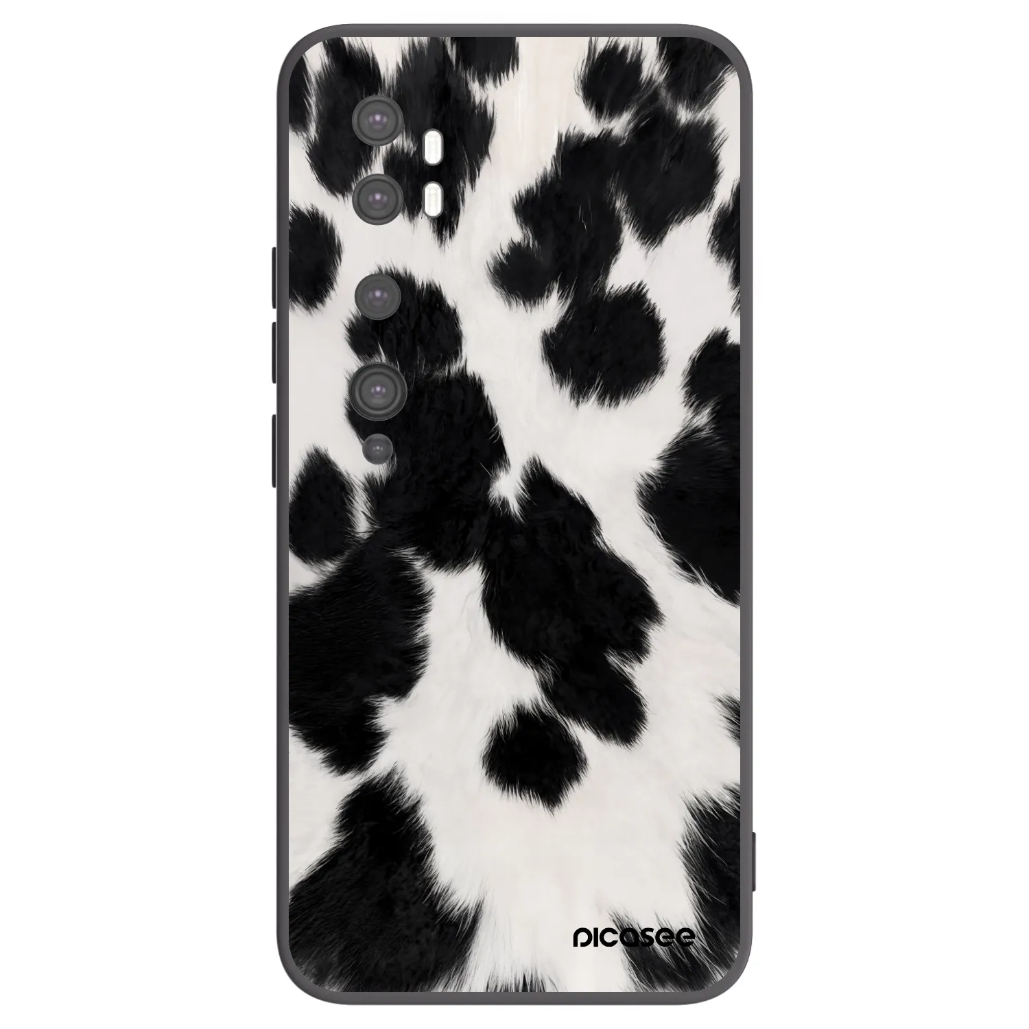 Picasee fekete szilikon tok az alábbi mobiltelefonokra Xiaomi Mi Note 10 (Pro) - Black Moo