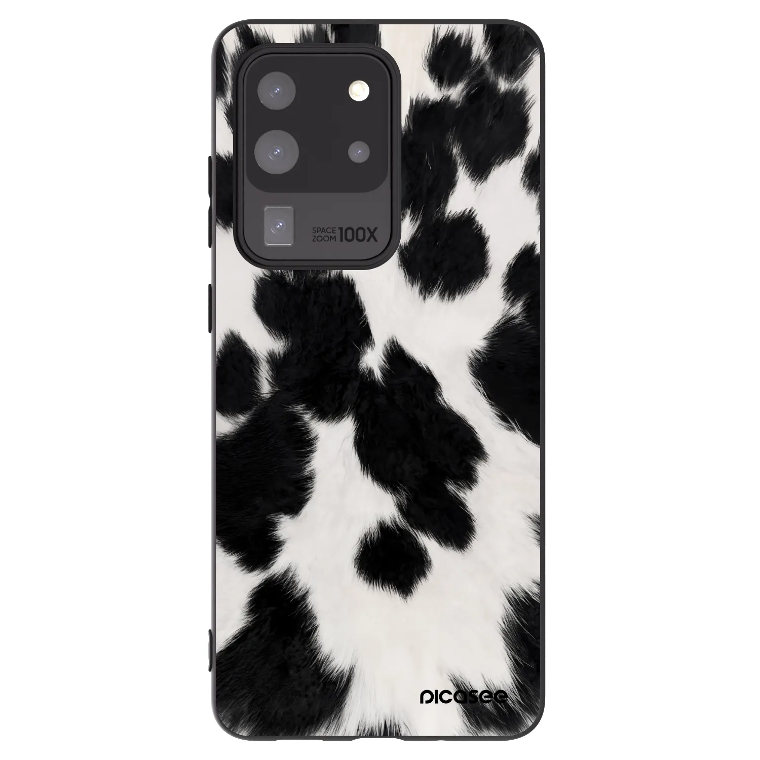 Picasee fekete szilikon tok az alábbi mobiltelefonokra Samsung Galaxy S20 Ultra 5G G988F - Black Moo