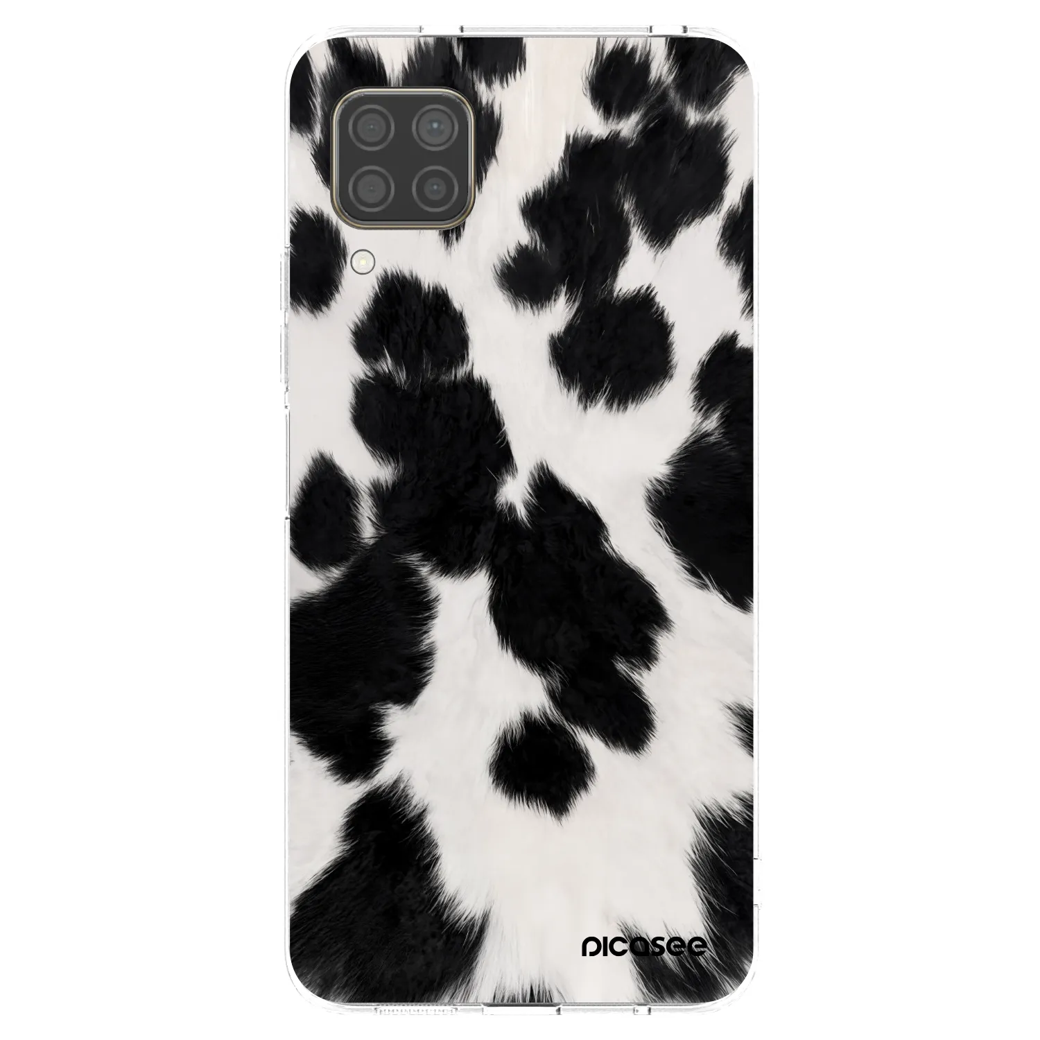 Picasee átlátszó szilikon tok az alábbi mobiltelefonokra Huawei P40 Lite - Black Moo