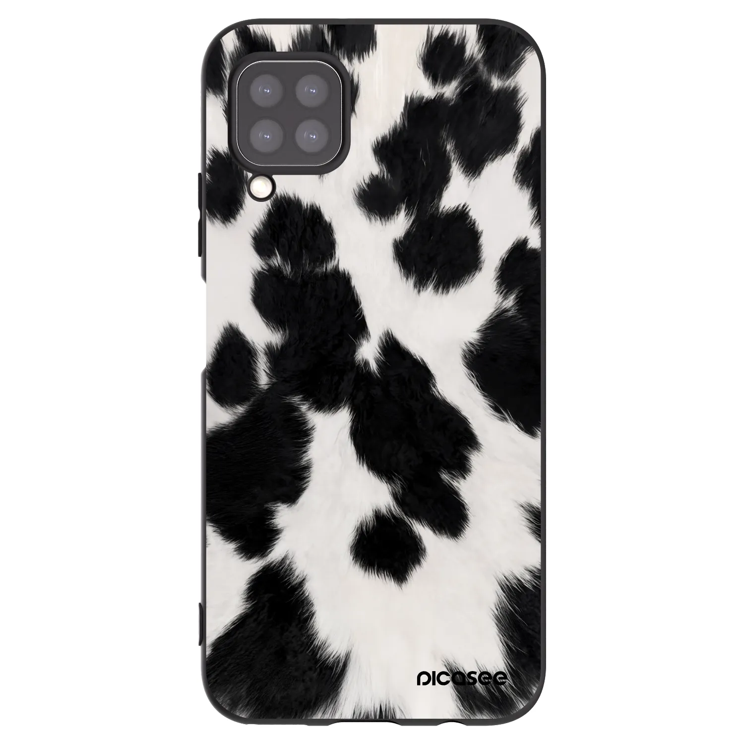 Picasee fekete szilikon tok az alábbi mobiltelefonokra Huawei P40 Lite - Black Moo
