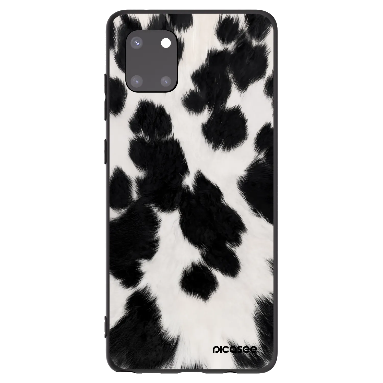 Picasee fekete szilikon tok az alábbi mobiltelefonokra Samsung Galaxy Note 10 Lite N770F - Black Moo
