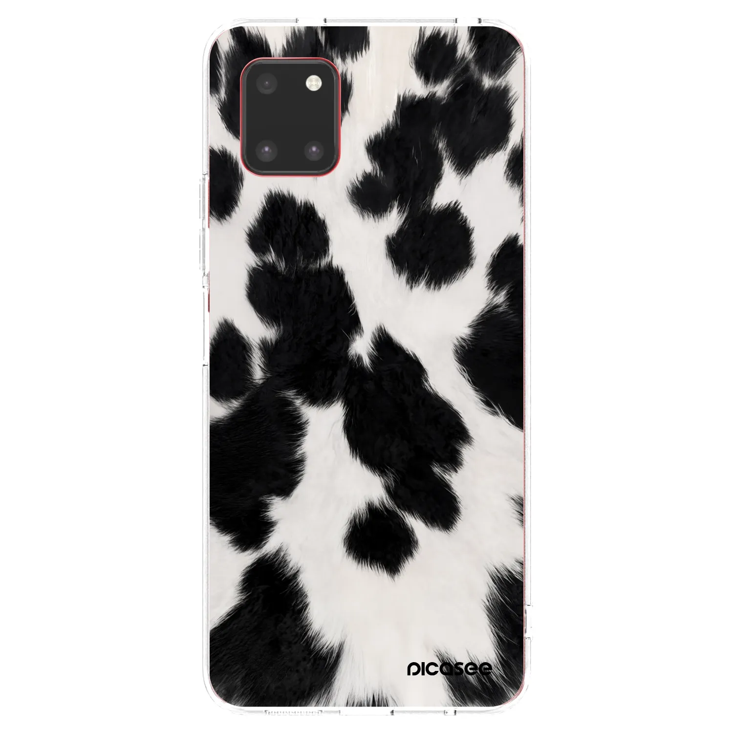 Picasee átlátszó szilikon tok az alábbi mobiltelefonokra Samsung Galaxy Note 10 Lite N770F - Black Moo
