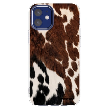 Picasee átlátszó szilikon tok az alábbi mobiltelefonokra Apple iPhone 12 mini - Rust