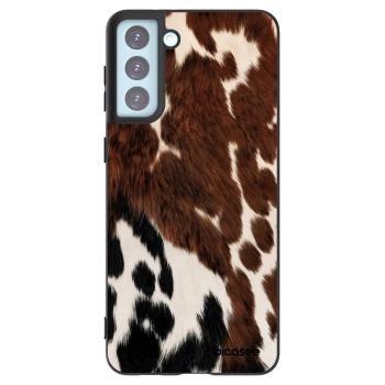 Picasee fekete szilikon tok az alábbi mobiltelefonokra Samsung Galaxy S21+ 5G G996F - Rust