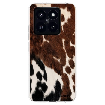 Picasee átlátszó szilikon tok az alábbi mobiltelefonokra Xiaomi 14 Pro - Rust