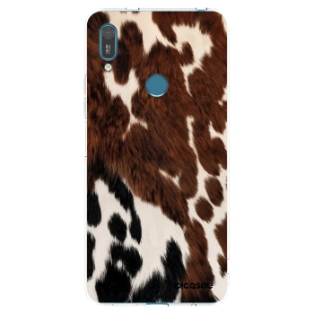 Picasee átlátszó szilikon tok az alábbi mobiltelefonokra Huawei Y7 2019 - Rust
