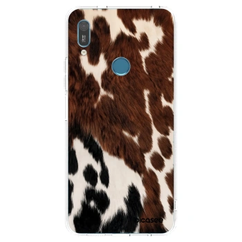 Picasee átlátszó szilikon tok az alábbi mobiltelefonokra Huawei Y6 2019 - Rust