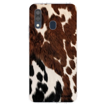 Picasee átlátszó szilikon tok az alábbi mobiltelefonokra Samsung Galaxy A40 A405F - Rust