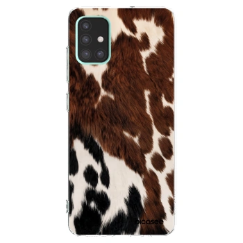 Picasee átlátszó szilikon tok az alábbi mobiltelefonokra Samsung Galaxy A51 A515F - Rust