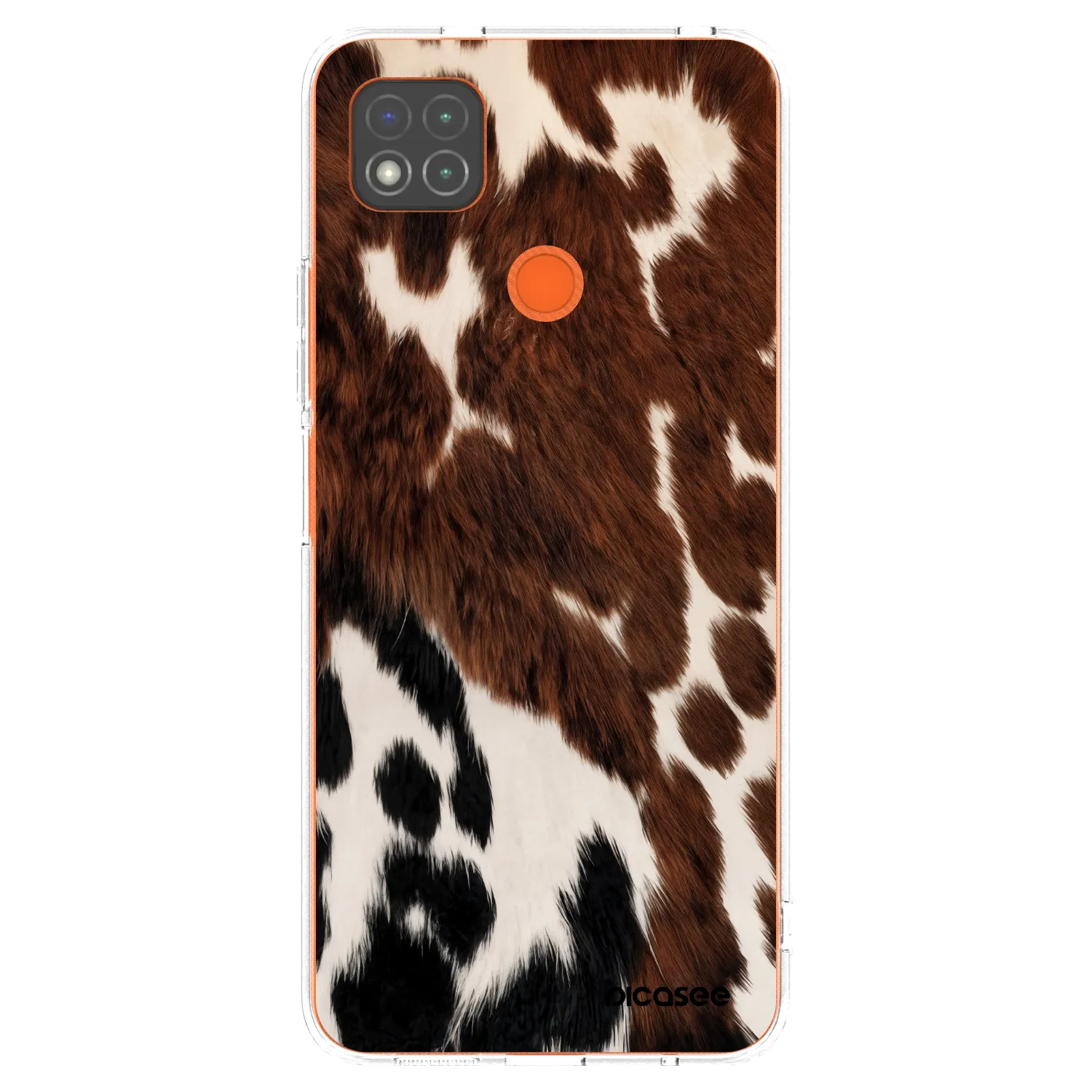 Picasee átlátszó szilikon tok az alábbi mobiltelefonokra Xiaomi Redmi 9C - Rust