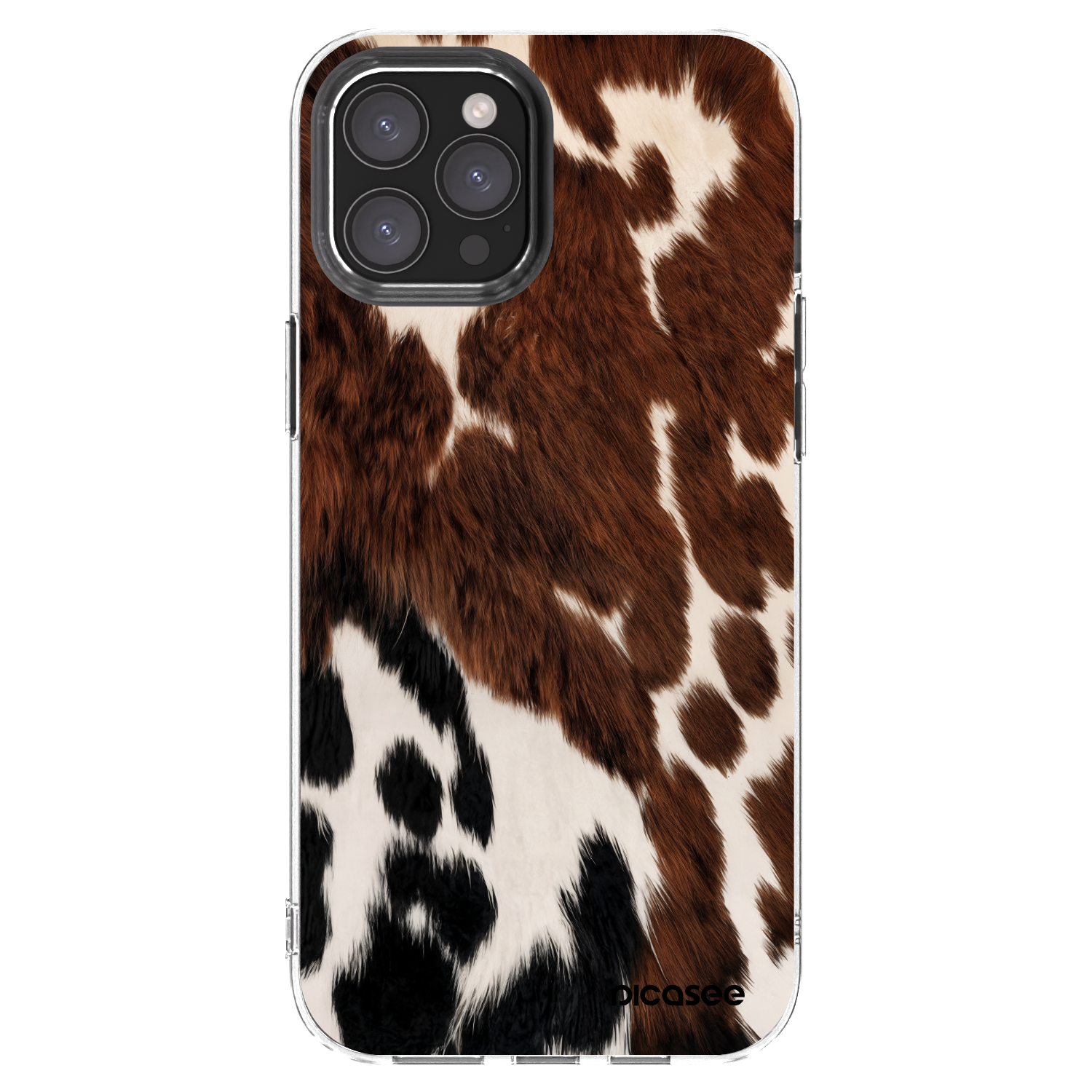Picasee átlátszó szilikon tok az alábbi mobiltelefonokra Apple iPhone 12 Pro Max - Rust