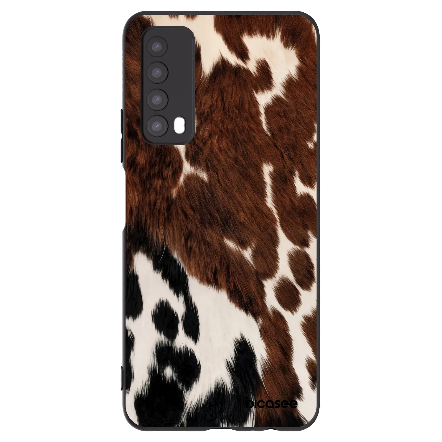 Picasee fekete szilikon tok az alábbi mobiltelefonokra Huawei P Smart 2021 - Rust