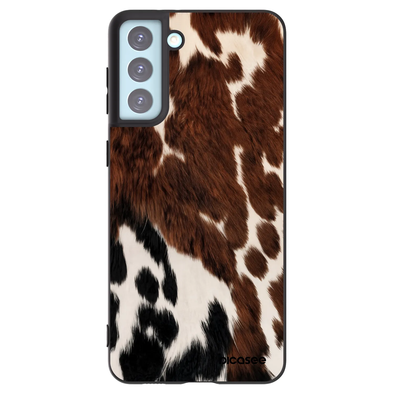 Picasee fekete szilikon tok az alábbi mobiltelefonokra Samsung Galaxy S21+ 5G G996F - Rust