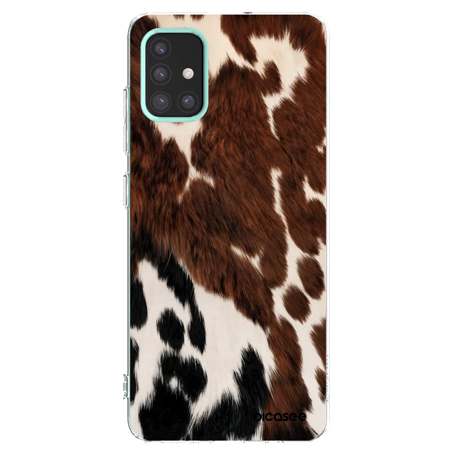 Picasee átlátszó szilikon tok az alábbi mobiltelefonokra Samsung Galaxy M31s - Rust
