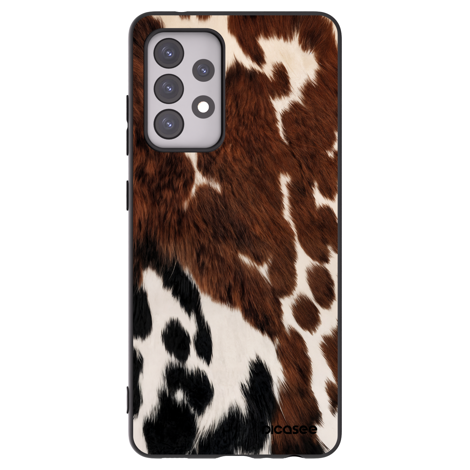 Picasee fekete szilikon tok az alábbi mobiltelefonokra Samsung Galaxy A52 5G A525F - Rust