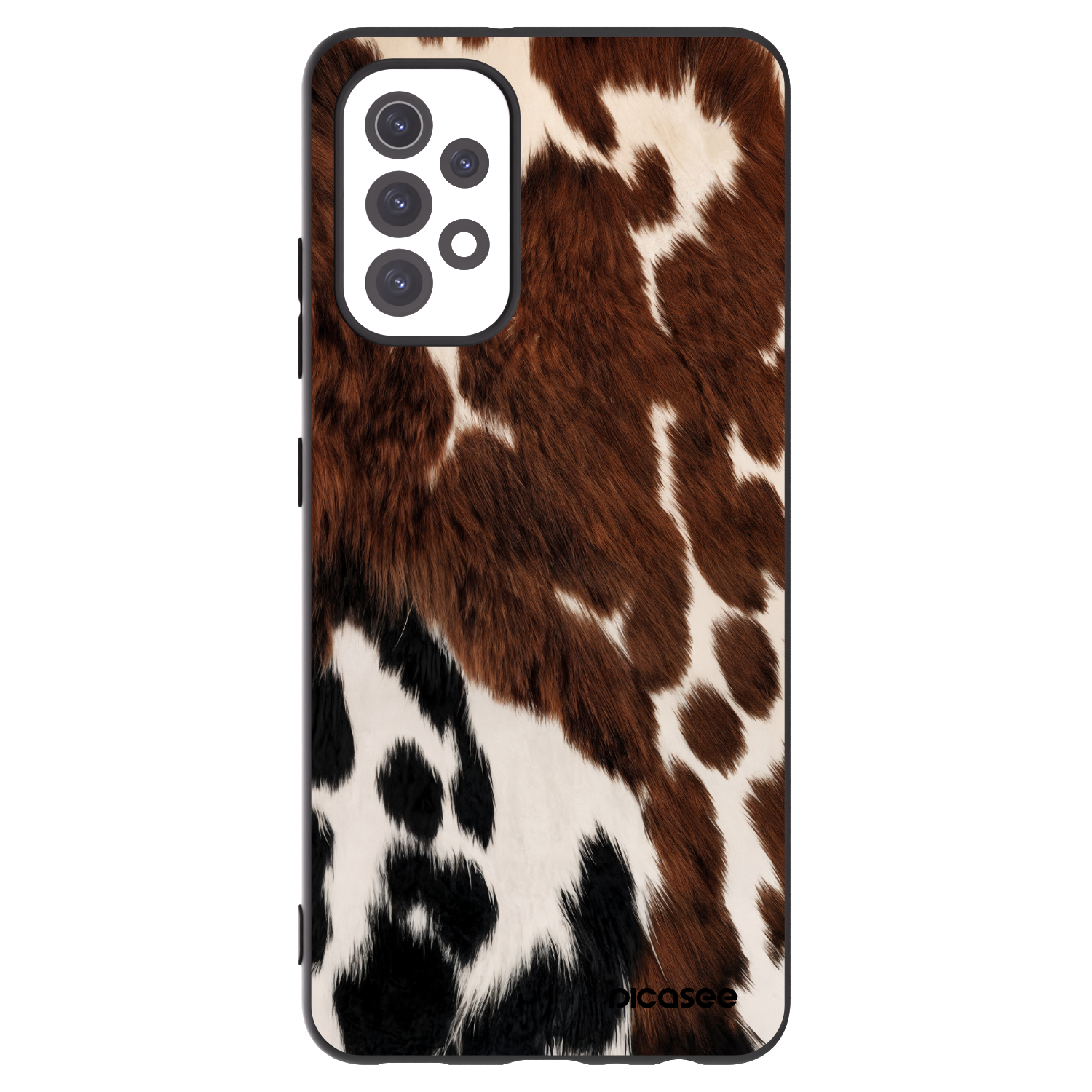 Picasee fekete szilikon tok az alábbi mobiltelefonokra Samsung Galaxy A32 5G A326B - Rust