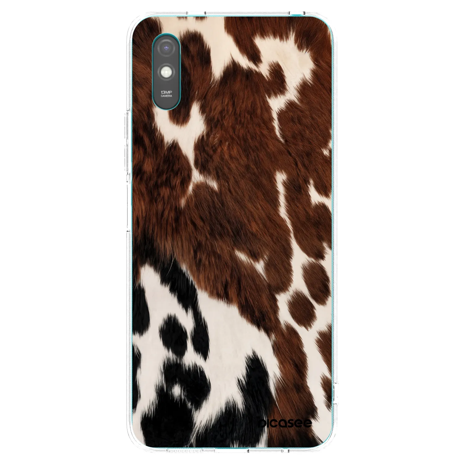 Picasee átlátszó szilikon tok az alábbi mobiltelefonokra Xiaomi Redmi 9AT - Rust