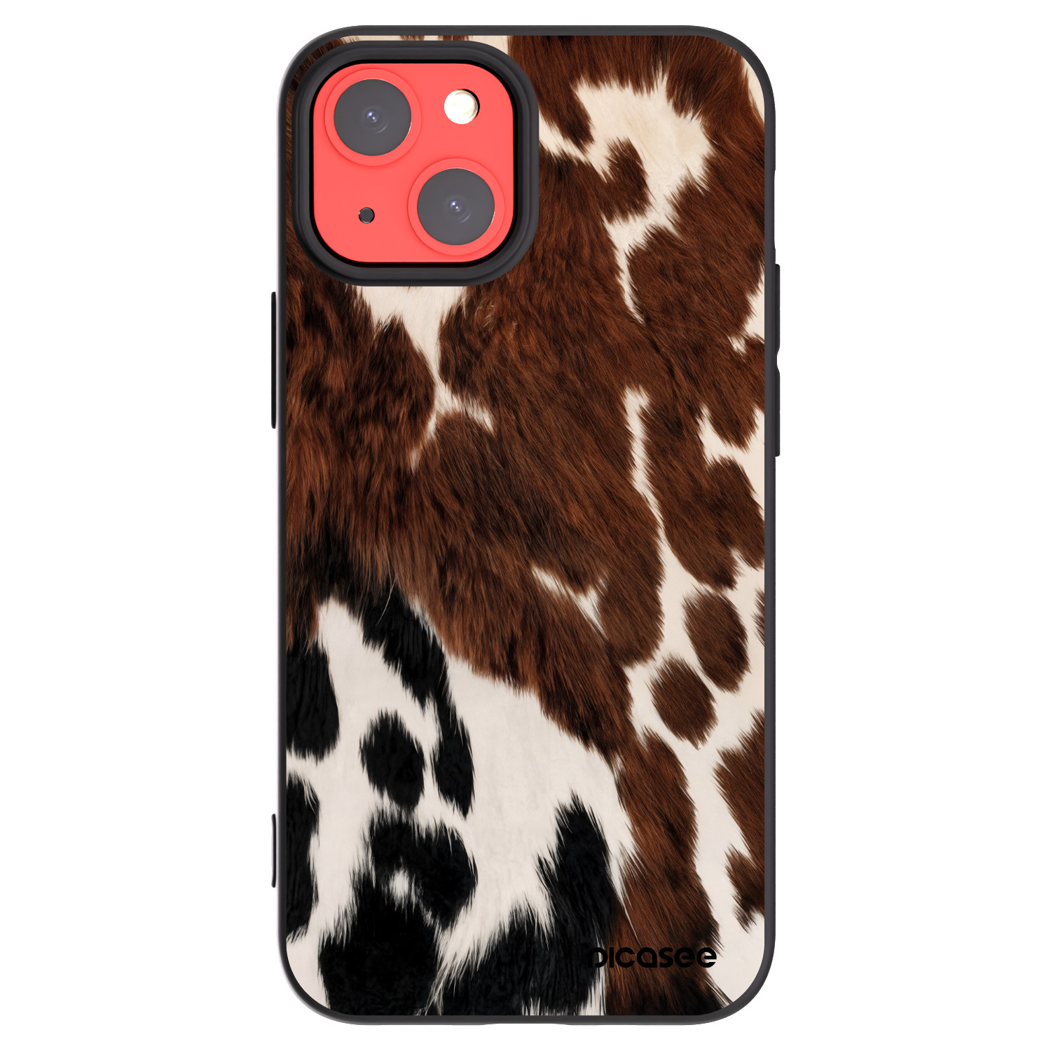 Picasee fekete szilikon tok az alábbi mobiltelefonokra Apple iPhone 13 mini - Rust