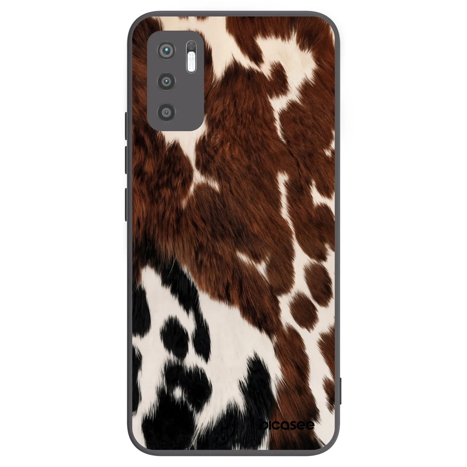 Picasee fekete szilikon tok az alábbi mobiltelefonokra Xiaomi Redmi Note 10 5G - Rust