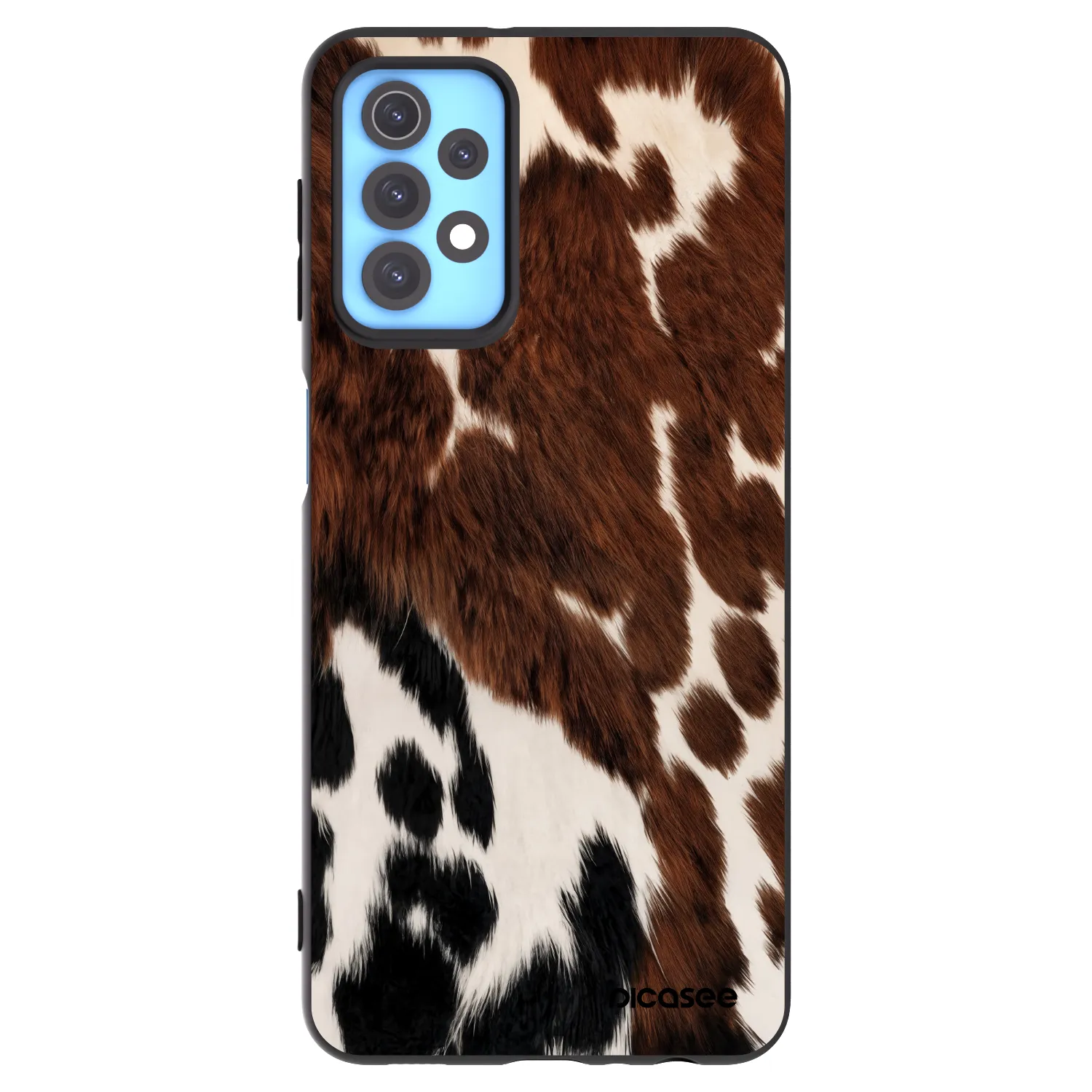 Picasee fekete szilikon tok az alábbi mobiltelefonokra Samsung Galaxy A32 4G SM-A325F - Rust