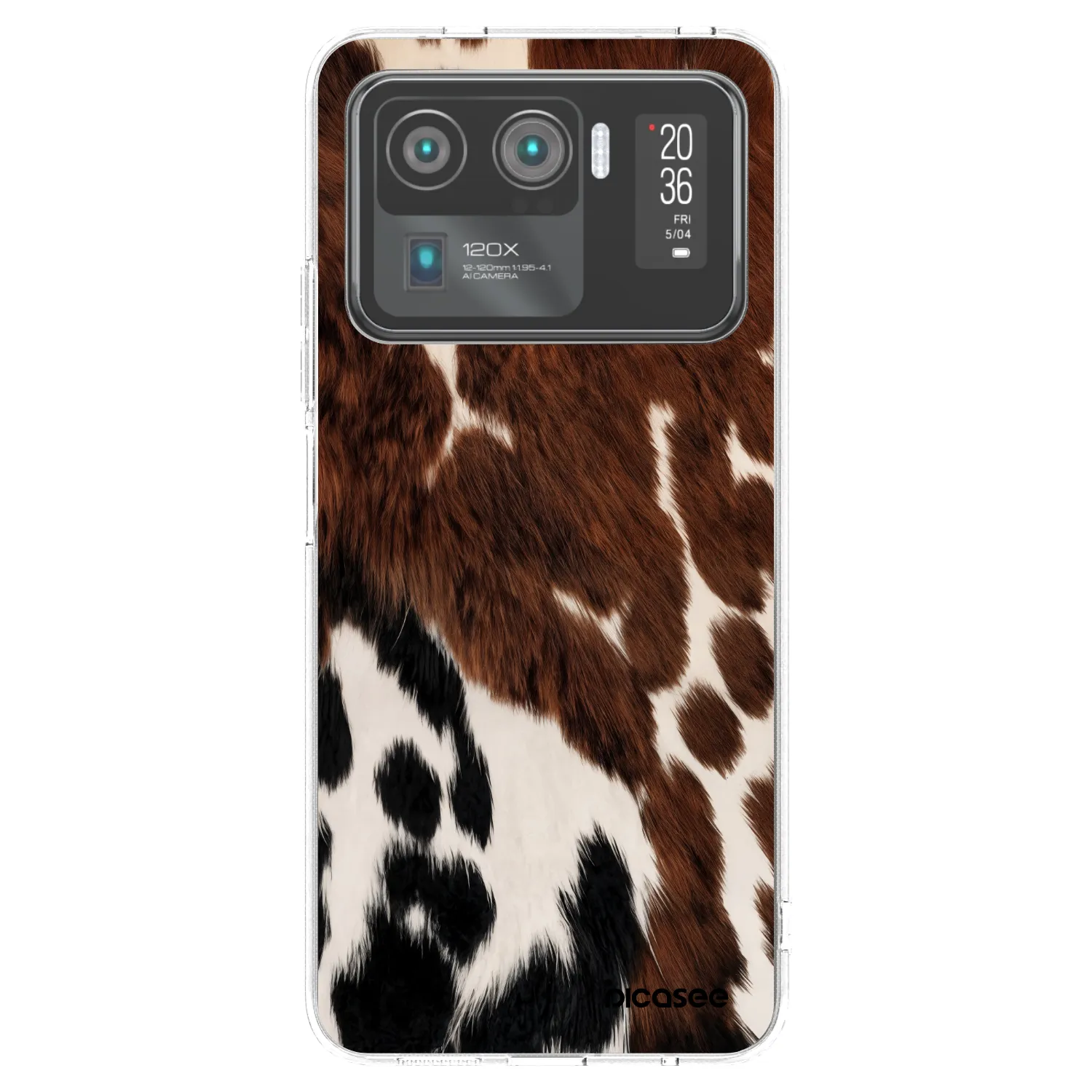 Picasee átlátszó szilikon tok az alábbi mobiltelefonokra Xiaomi Mi 11 Ultra - Rust