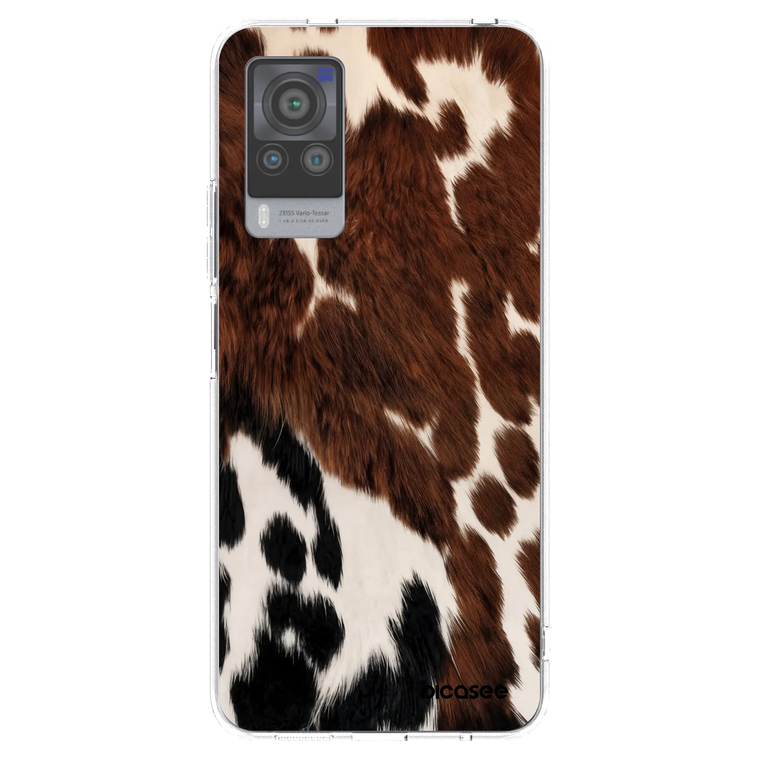 Picasee átlátszó szilikon tok az alábbi mobiltelefonokra Vivo X60 Pro 5G - Rust