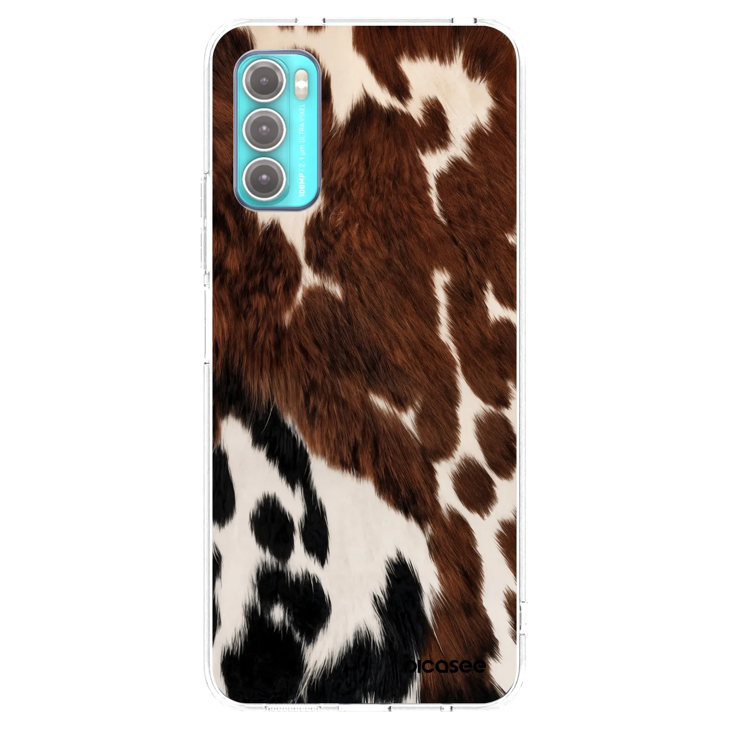 Picasee átlátszó szilikon tok az alábbi mobiltelefonokra Motorola Moto G60 - Rust