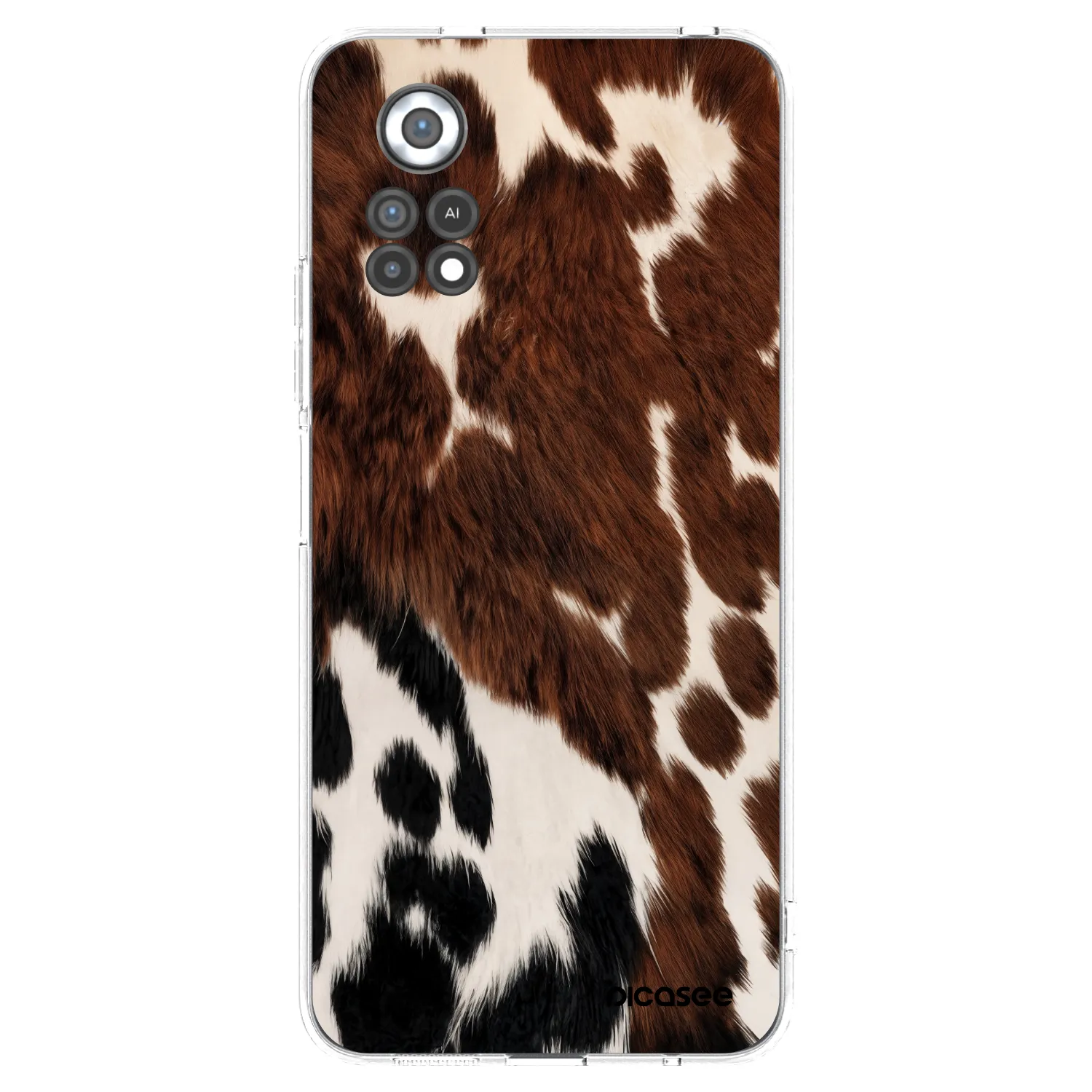 Picasee átlátszó szilikon tok az alábbi mobiltelefonokra Xiaomi Poco X4 Pro 5G - Rust