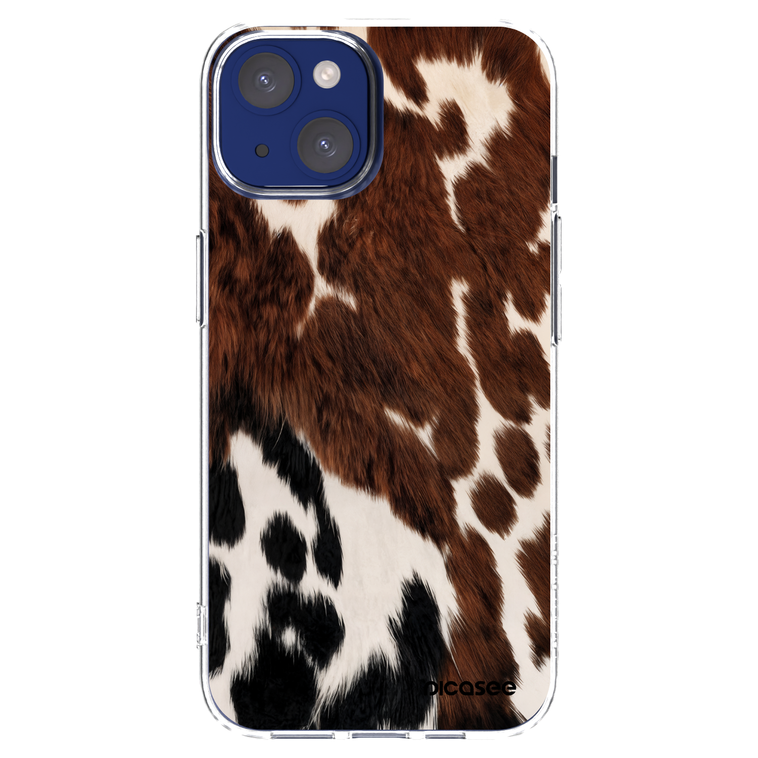 Picasee átlátszó szilikon tok az alábbi mobiltelefonokra Apple iPhone 14 - Rust