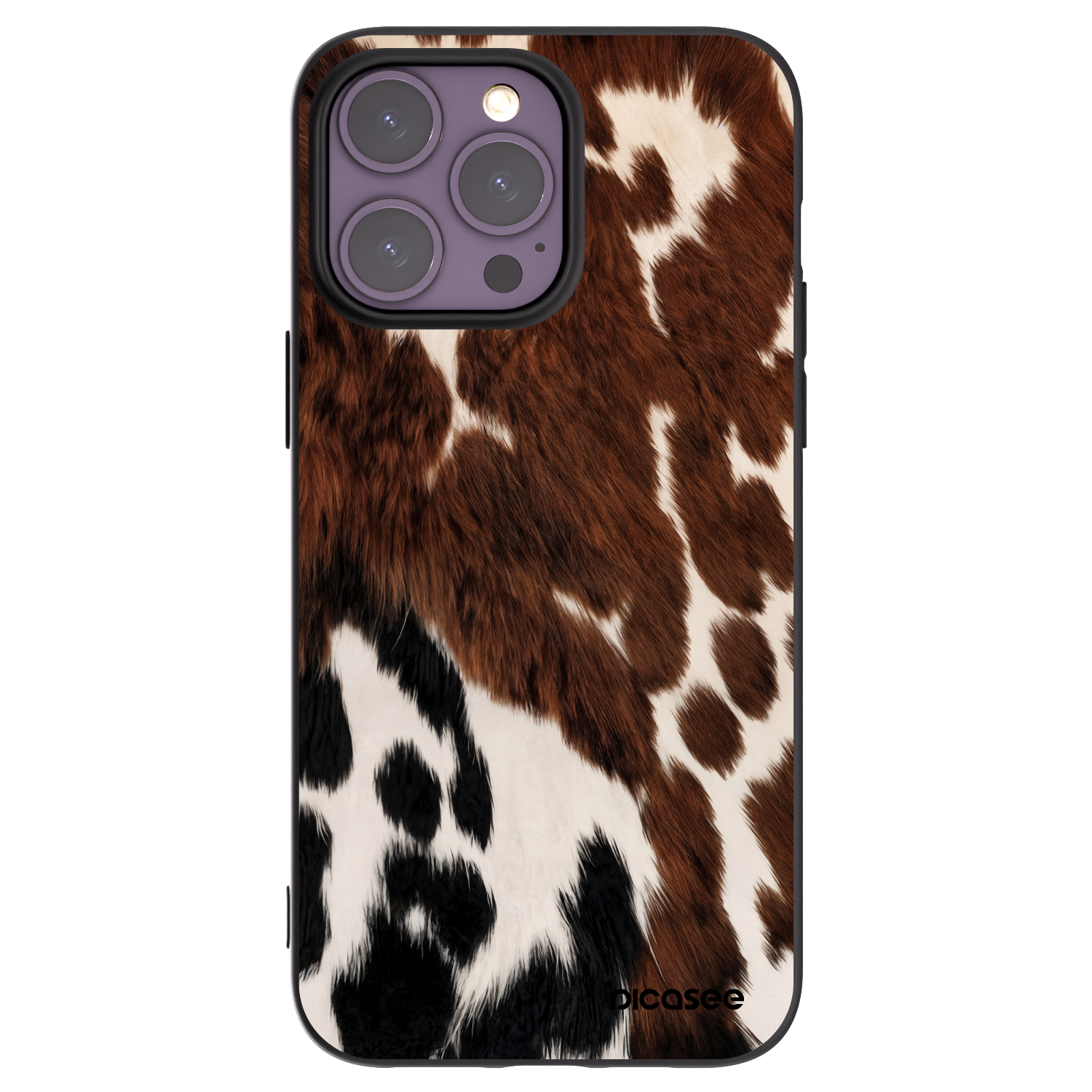 Picasee fekete szilikon tok az alábbi mobiltelefonokra Apple iPhone 14 Pro Max - Rust