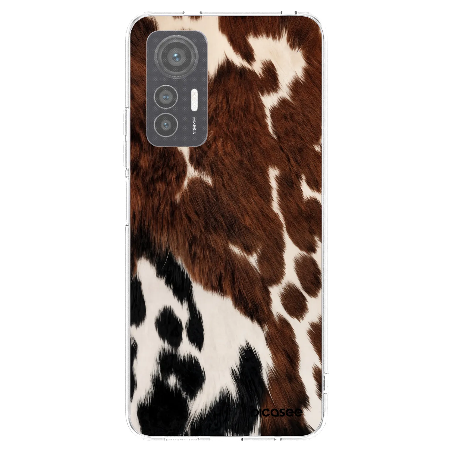 Picasee átlátszó szilikon tok az alábbi mobiltelefonokra Xiaomi 12 Lite - Rust