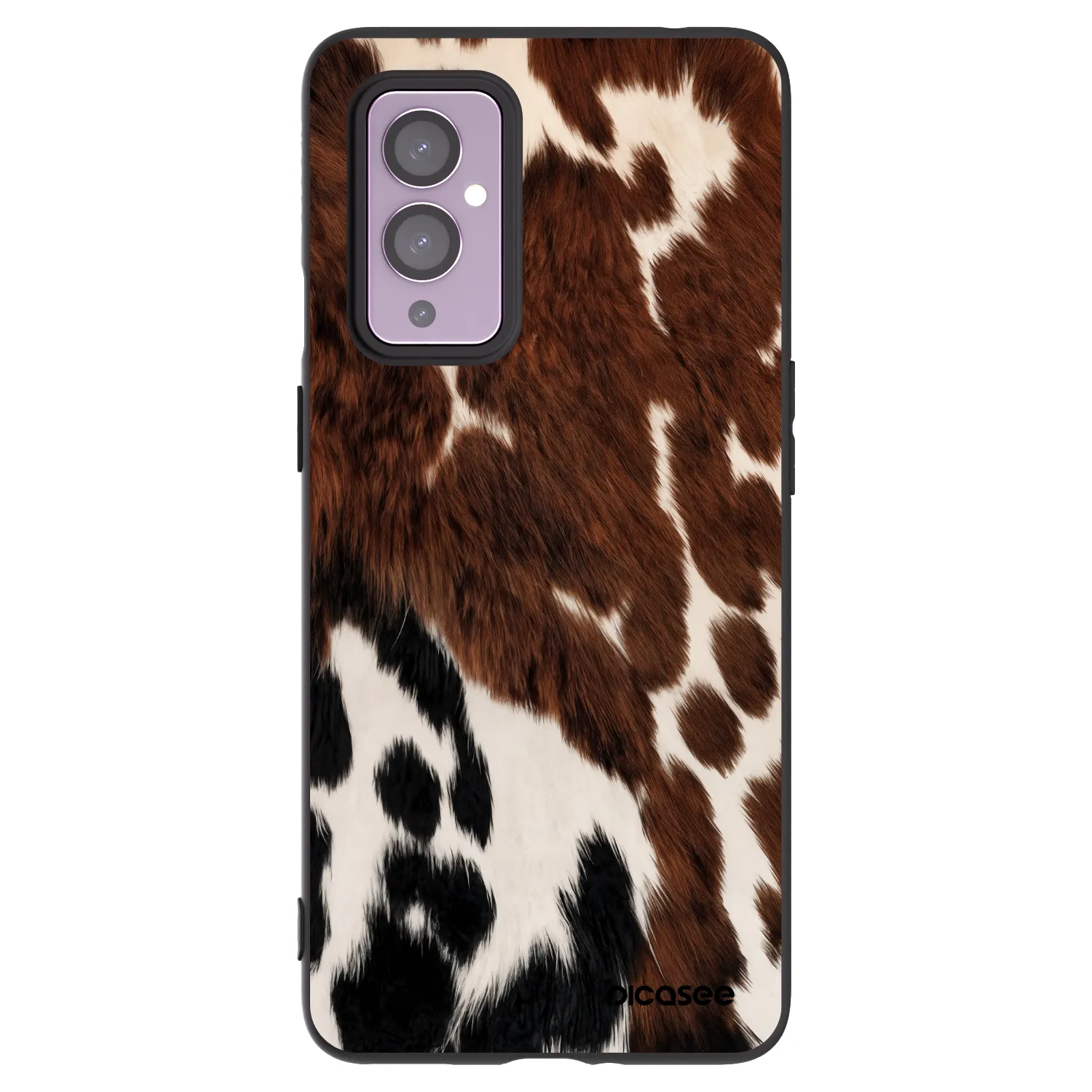 Picasee fekete szilikon tok az alábbi mobiltelefonokra OnePlus 9 - Rust