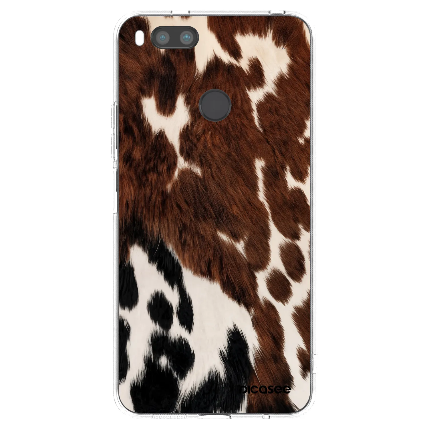 Picasee átlátszó szilikon tok az alábbi mobiltelefonokra Xiaomi Redmi A1 - Rust