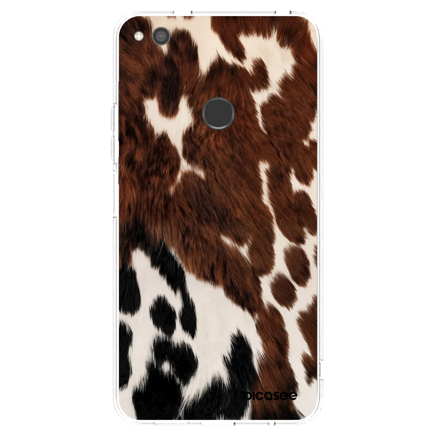 Picasee átlátszó szilikon tok az alábbi mobiltelefonokra Huawei P9 Lite 2017 - Rust