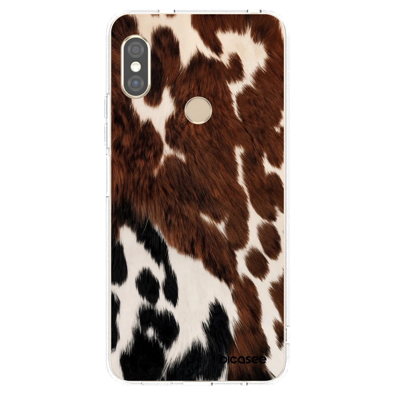 Picasee átlátszó szilikon tok az alábbi mobiltelefonokra Xiaomi Redmi Note 5 Global - Rust