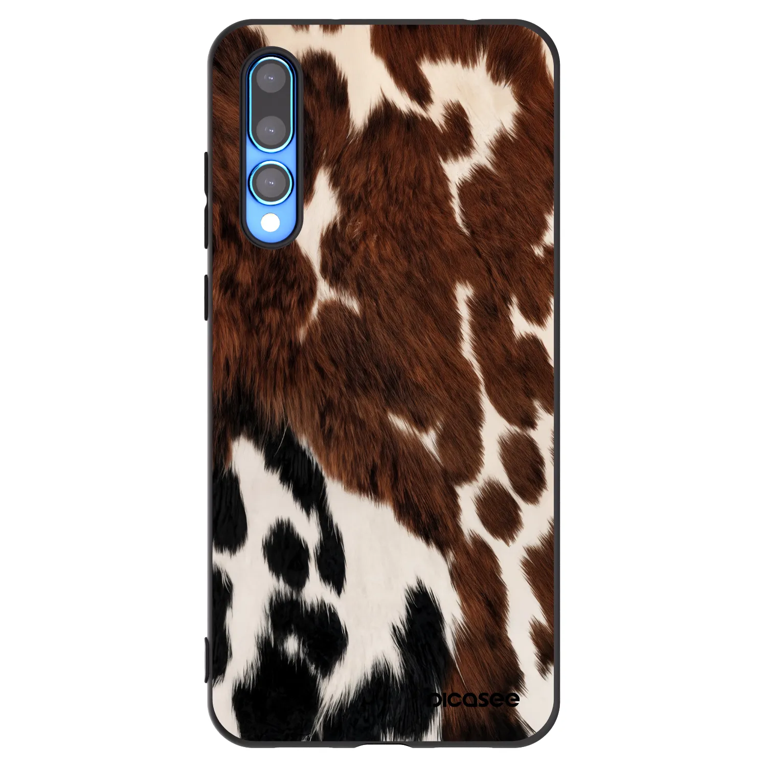 Picasee fekete szilikon tok az alábbi mobiltelefonokra Huawei P20 Pro - Rust