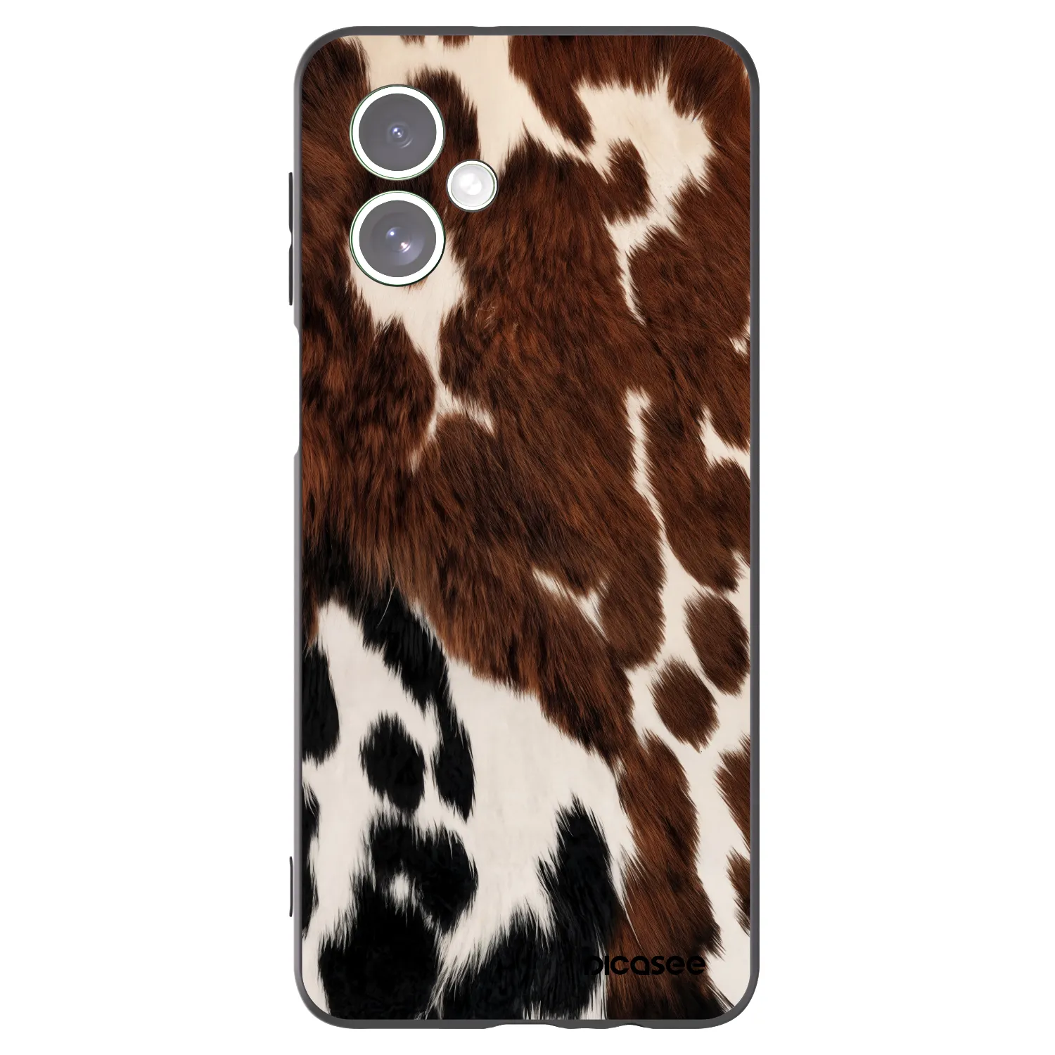 Picasee fekete szilikon tok az alábbi mobiltelefonokra Motorola Moto G54 5G - Rust