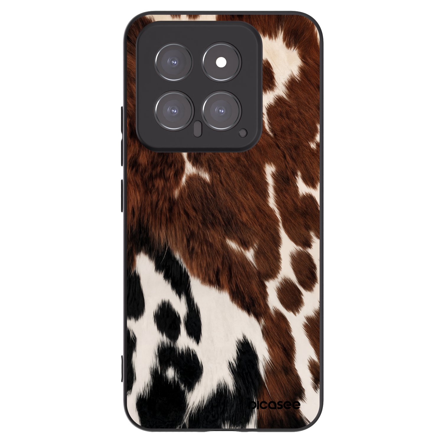 Picasee fekete szilikon tok az alábbi mobiltelefonokra Xiaomi 14 - Rust