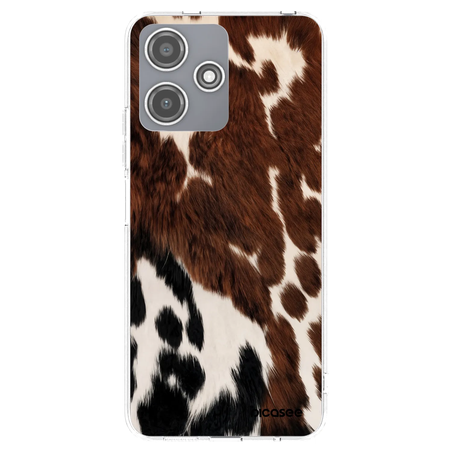 Picasee átlátszó szilikon tok az alábbi mobiltelefonokra Xiaomi Redmi 12 5G - Rust