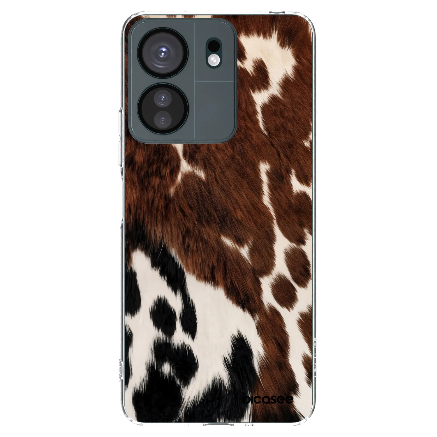 Picasee átlátszó szilikon tok az alábbi mobiltelefonokra Xiaomi Redmi 13C 4G - Rust