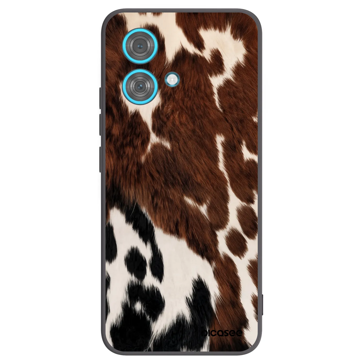 Picasee fekete szilikon tok az alábbi mobiltelefonokra Motorola Edge 40 Neo - Rust