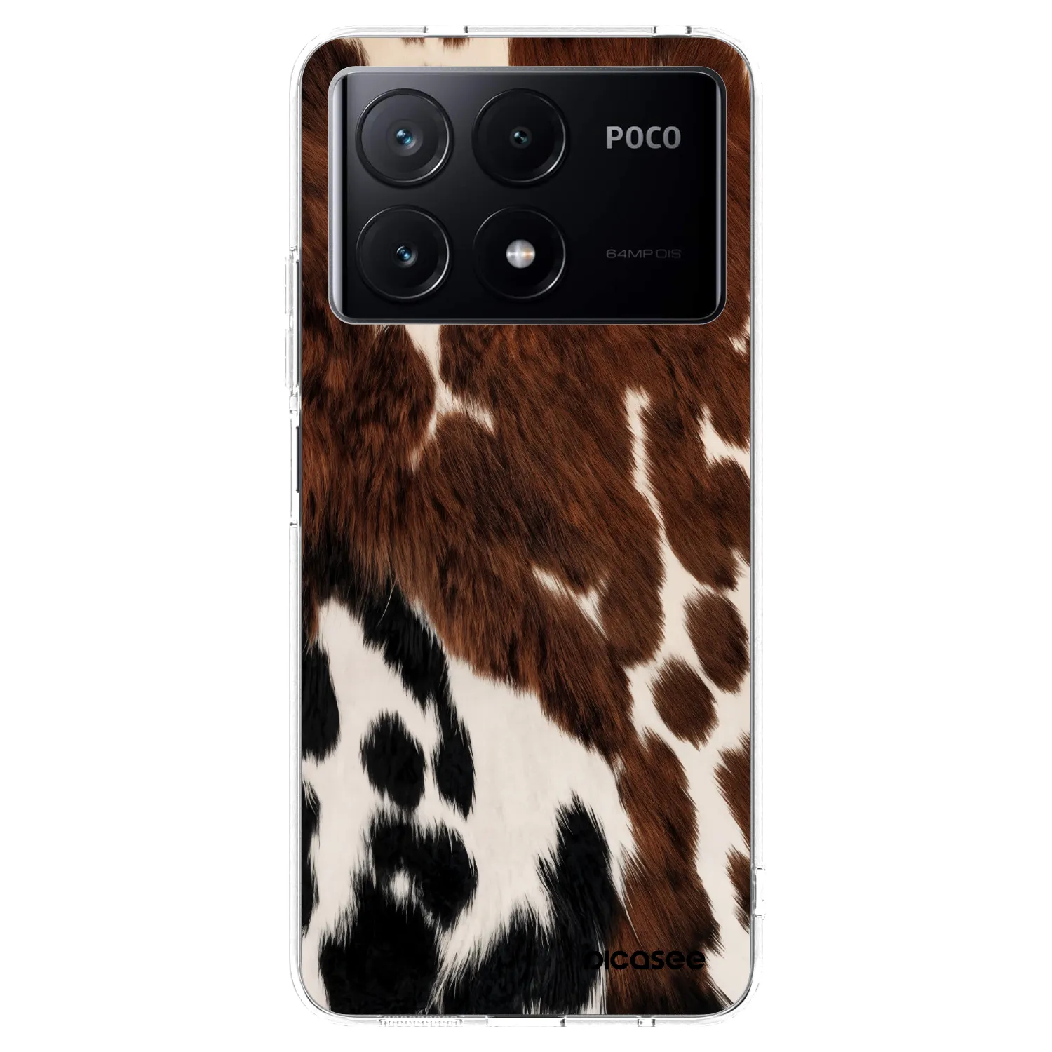 Picasee átlátszó szilikon tok az alábbi mobiltelefonokra Xiaomi Poco X6 Pro - Rust