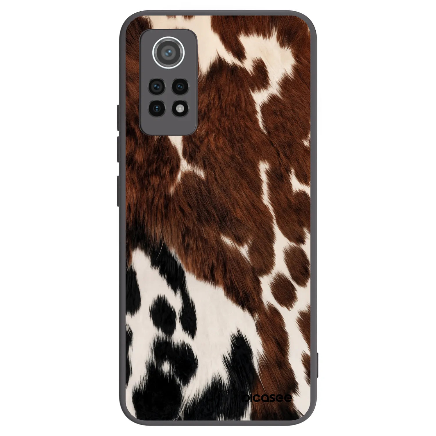 Picasee fekete szilikon tok az alábbi mobiltelefonokra Xiaomi Redmi Note 12 Pro 4G - Rust