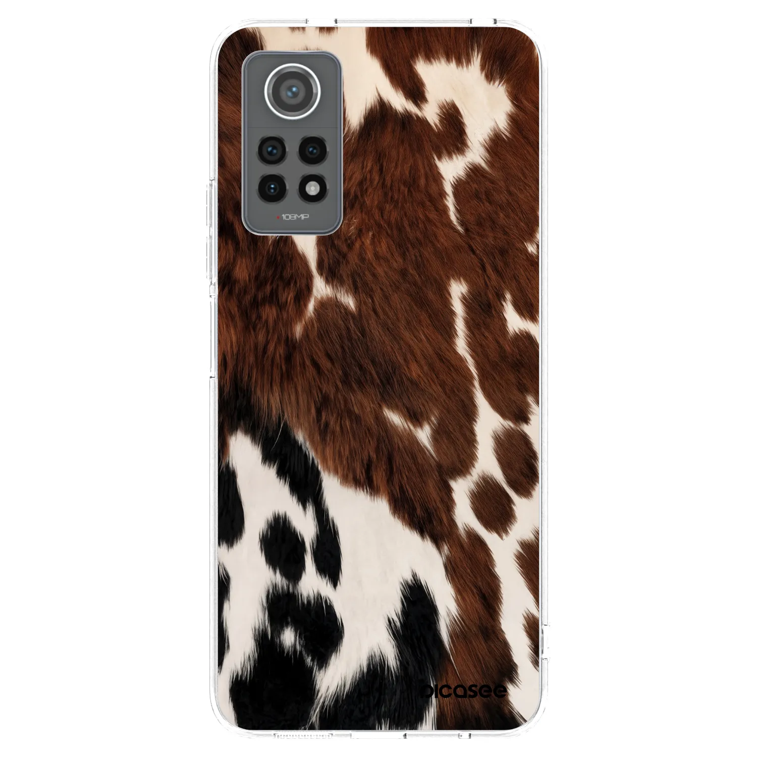 Picasee átlátszó szilikon tok az alábbi mobiltelefonokra Xiaomi Redmi Note 12 Pro 4G - Rust